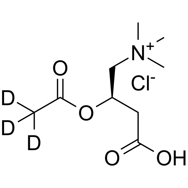 Acetyl-L-carnitine-d3-1 hydrochloride (O-Acetyl-L-carnitine-d3-1 (hydrochloride)) 362049-62-5